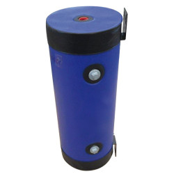 Bouteille de Mélange 12L Murale BleuJaquette Skaï  2x2 piquages