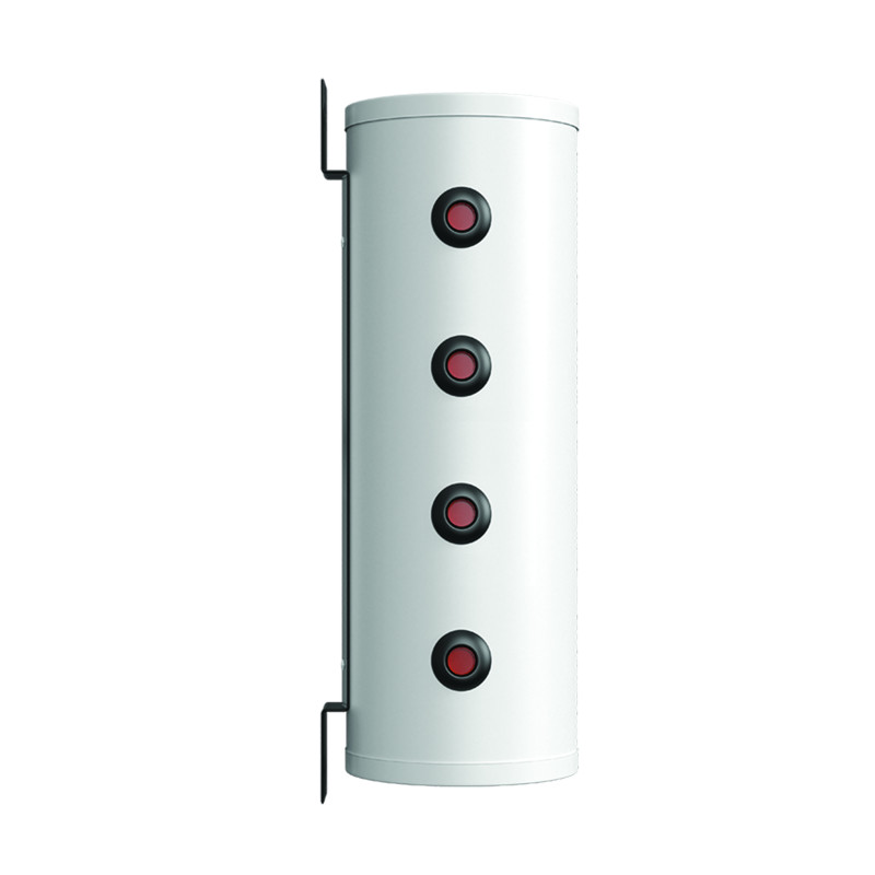 BMEL 50L bouteille de mélange corps acier, 2x4 piquages, habillage ABS