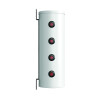 BMEL 25L bouteille de mélange corps Polywarm, 2x4 piquages, habillage ABS