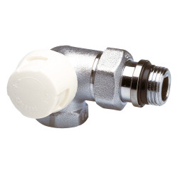 Corps Thermostatique 1/2" Double-Equerre Gauche Femelle - Corps laiton chromé