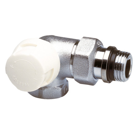 Corps Thermostatique 1/2" Double-Equerre Gauche Femelle - Corps laiton chromé