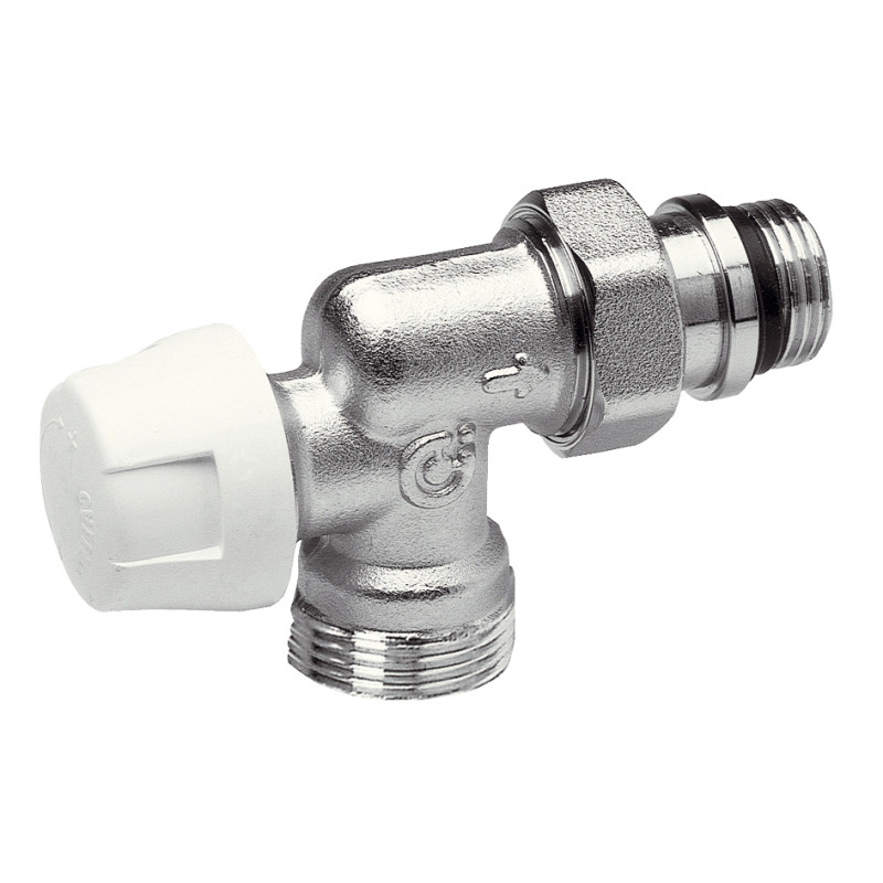 Corps Thermostatique 1/2" Equerre inversée Mâle - Corps laiton chromé