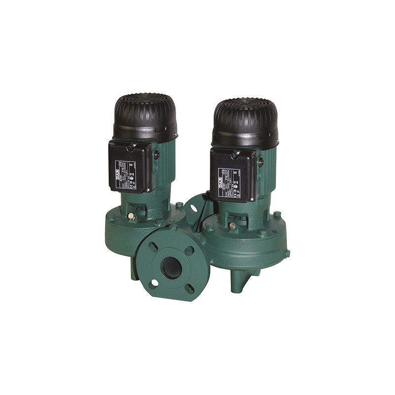Pompe en ligne double KLP 65/900T à brides