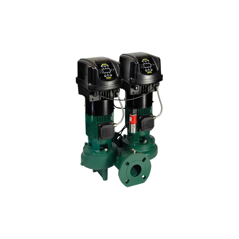 Pompe en ligne électronique double KLPE 40/1200M à brides