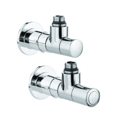 Robinet thermostatisable équerre droite chromé M23x1,5