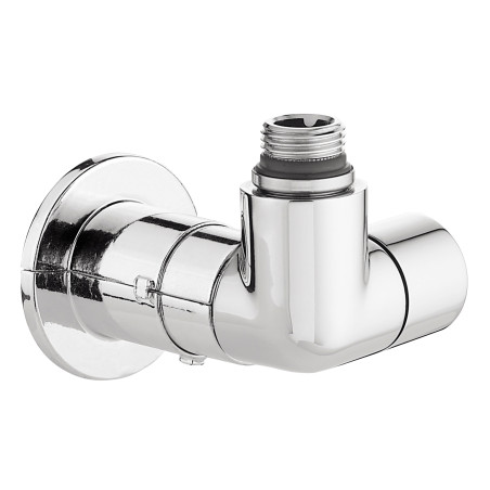 Robinet thermostatisable double équerre gauche chromé M23x1,5