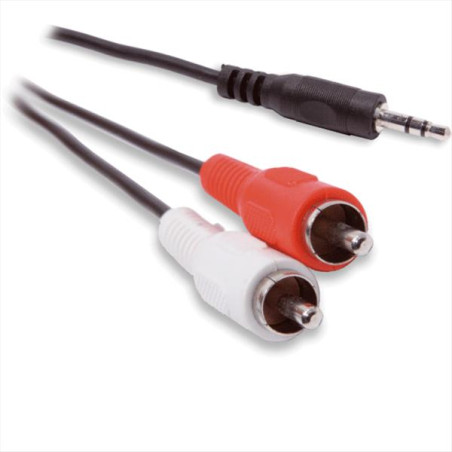 ERARD Cordon Jack 3.5mm M / 2 RCA M - 1m50