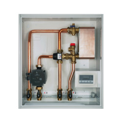 Module Spécial Biomasse C1 ACavec 2 circulateurs et vanne anti-cond.