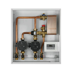 Module Spécial Biomasse C2 ACavec 2 circulateurs et vanne anti-cond.