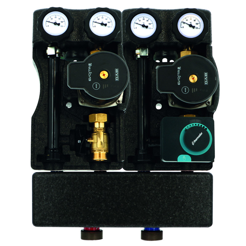Ensemble hydraulique Modulfit Compact DN20 avec circulateur et moteur