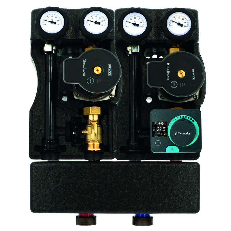 Ensemble Modulfit Compact DN20 - séparateur, circulateur et régulation RA230AC