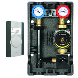 Groupe hydraulique mélangé MODULFIT DN20 circulateur DAB et régulation RA20