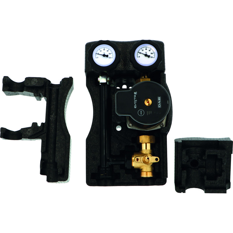 Groupe hydraulique mélangé Compact Modulfit DN20 - entraxe 90 mm