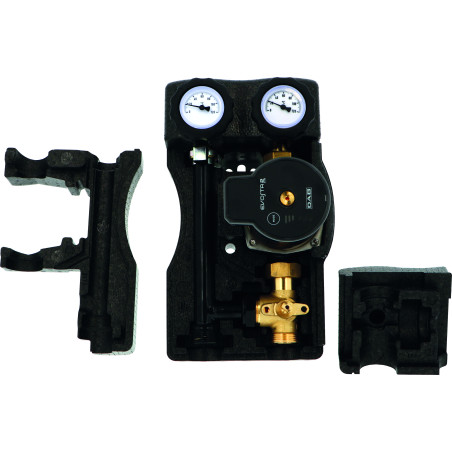 Groupe hydraulique mélangé Compact Modulfit DN20 - entraxe 90 mm