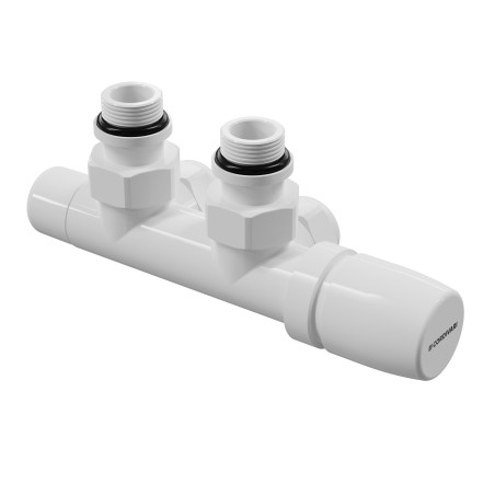 Ensemble robinet équerre droite pour tube cuivre