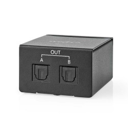 NEDIS Répartiteur audio optique - ASPL2512BK