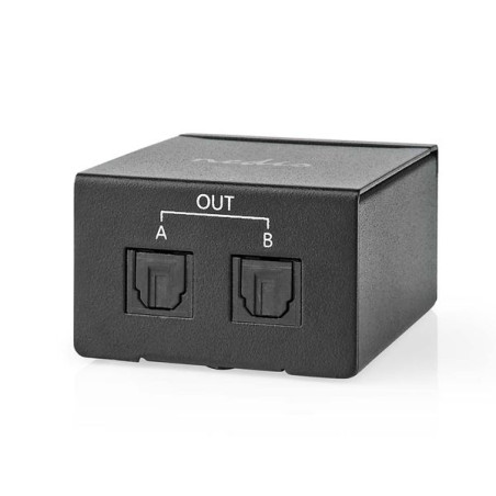 NEDIS Répartiteur audio optique - ASPL2512BK