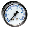 Manomètre Ø63 axial 0-6 bar 1/4" ABSRaccordement axial