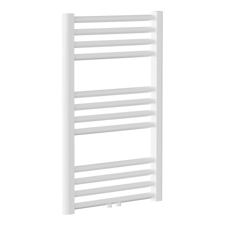 MAHANA Raccordement Central 500x700Sèche-Serviettes Acier Blanc 301W