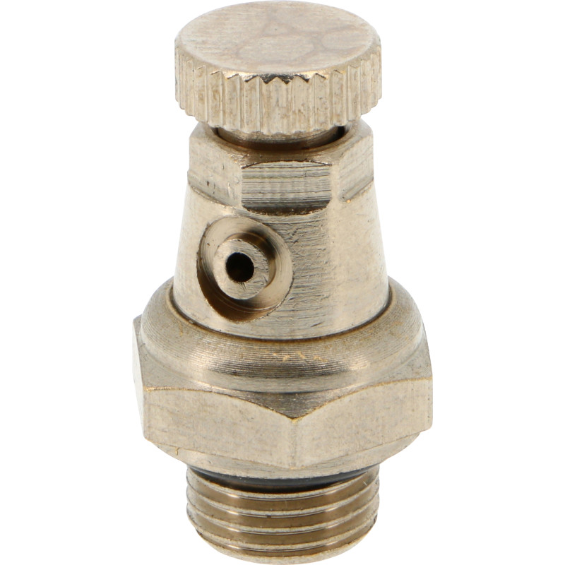 purgeur à volant  à bec orientable 1/8"en vrac / 10 bar 100°C