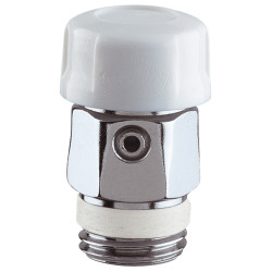 Purgeur à volant  Luxe 1/8"M bague PTFE