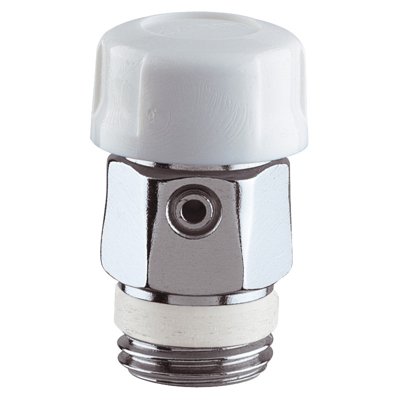 Purgeur à volant  Luxe 1/8"M bague PTFE