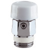 Purgeur à volant  Luxe 1/8"M bague PTFE