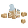 Réducteur de pression FF 3/4". Sans mano. Eau froide + 3 raccords multifiletés