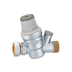 Réducteur de pression 3/4" - Spécial Aval Compteur. Ecrou tournant. Eau chaude