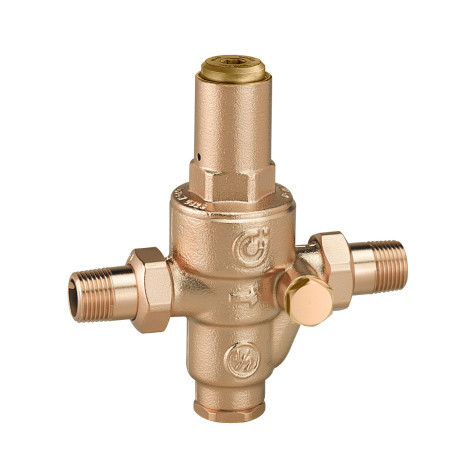 Réducteur de pression laiton MM 2". P.max 25 bar - Préréglé 3 bar - Tmax 80°C