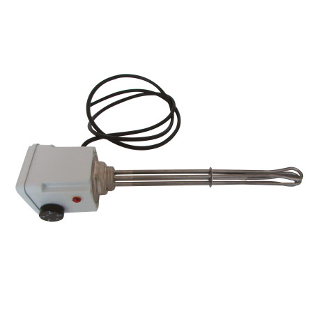 Thermoplongeur 30 kW Tri 400V 2''1/2Mpour chauffage ECS prévoir Discontacteur