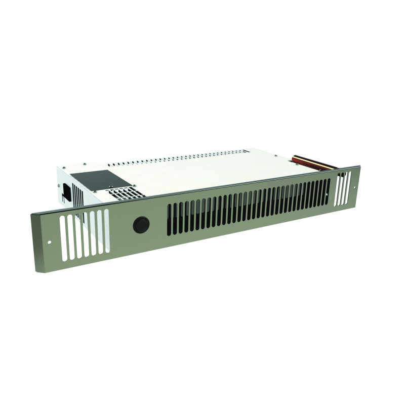 Radiateur Space Saver hydraulique, grille inox pour volume pièce jusqu'à 37m³