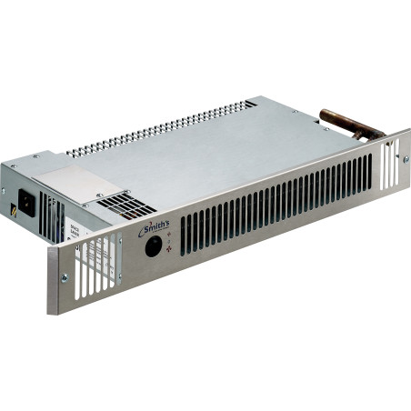 Radiateur Space Saver hydraulique, grille inox pour volume pièce jusqu'à 24m3