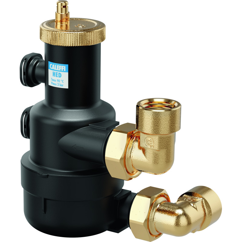 Séparateur d'air à haute efficacité CALEFFI HED® 1"1/4 F