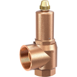 Soupape chaufferie 3/4 F 7B BZE SANcorps Bronze - échappement augmenté