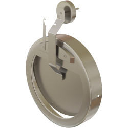 Stabilisateur de Tirage INOX Ø100réglage contrepoids conduit Ø108 à Ø110