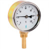 Thermomètre 100 radial plongeur 45Cadran  0 / 120°