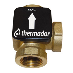 Vanne thermostatique THERMOVAR 1"1/4 F 61 °C