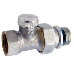 Té de réglage 1/2" gamme "A" Chromésans joint sur la douille