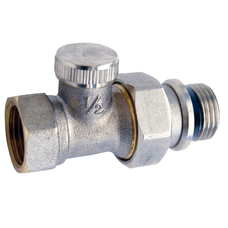 Té de réglage 1/2" gamme "A" Chromésans joint sur la douille