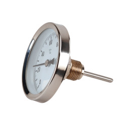 Thermomètre à réaction rapide 0/100°CAxial Cadran Ø60, plongeur 45 mm