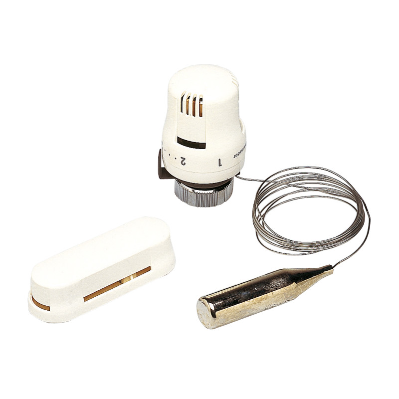 Tête thermostatique sonde capillaire longueur 2m  fixation murale