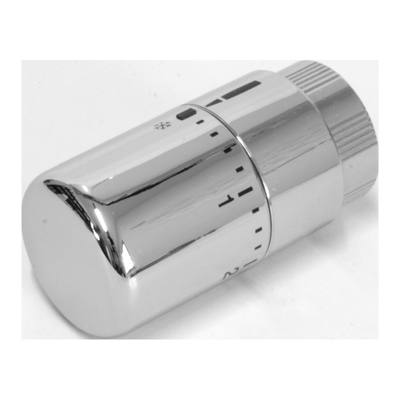 Tête thermostatique ILHINA   Chromée métal  M30x1.5