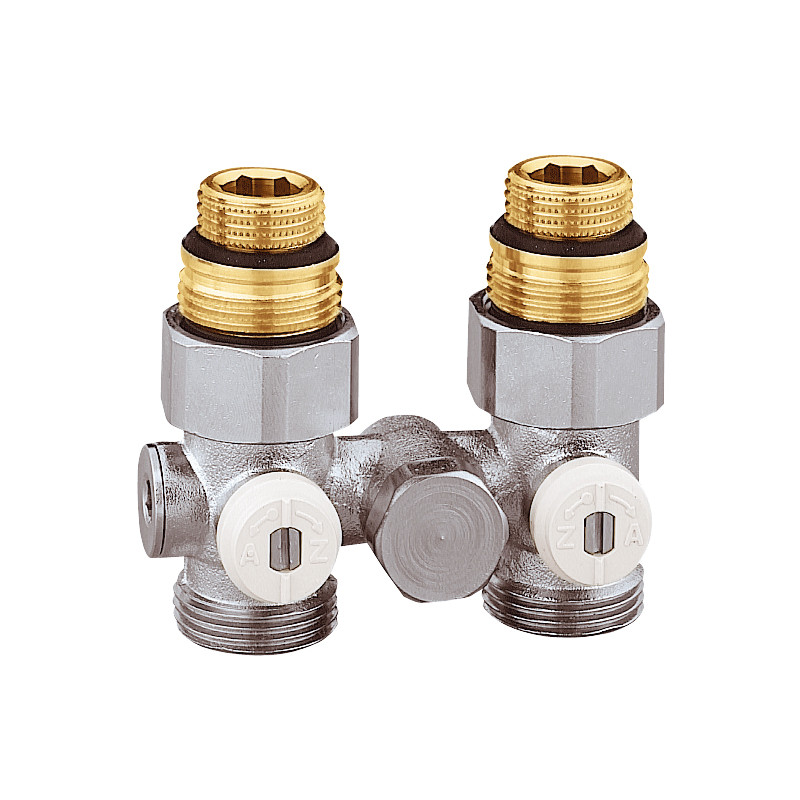 Vanne en H simple Dr. antiThermo Siphon avec mamelon 3/4-1/2