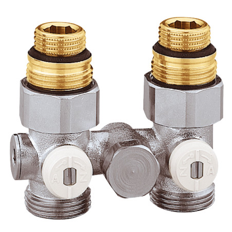 Vanne en H simple Dr. antiThermo Siphon avec mamelon 3/4-1/2