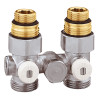 Vanne en H simple Dr. antiThermo Siphon avec mamelon 3/4-1/2