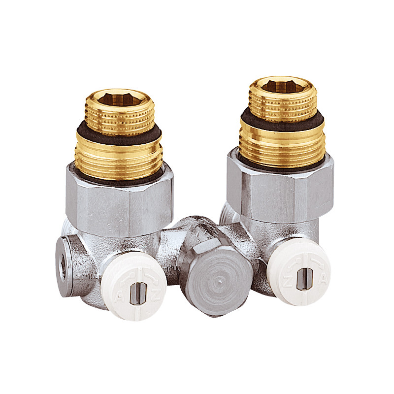 Vanne en H simple Equ. antiThermo Siphon avec mamelon 3/4-1/2