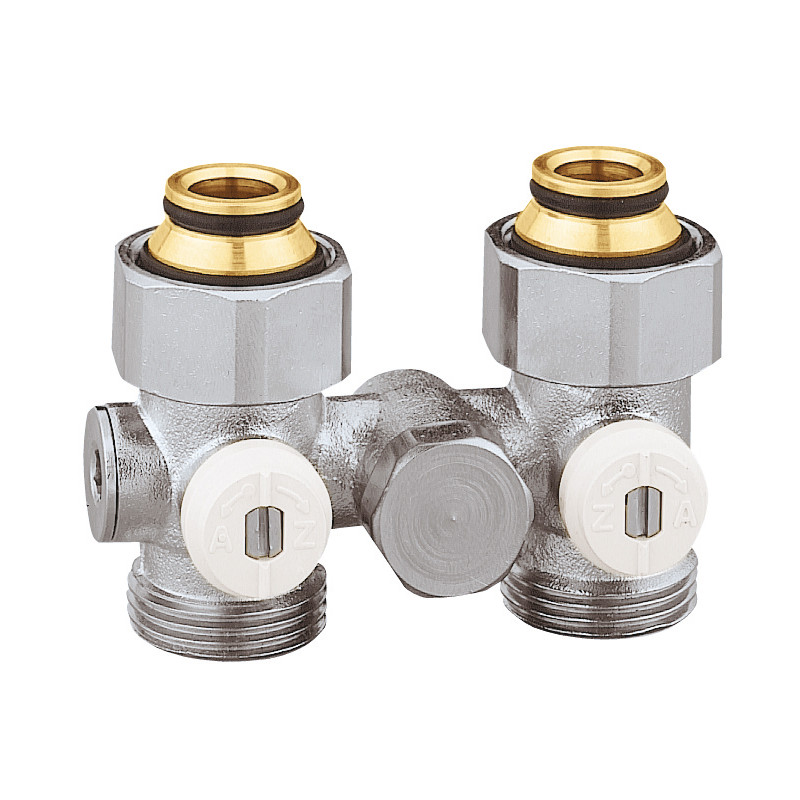 Vanne en H double EUROCONE  Droite antiThermo Siphon