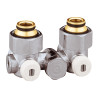 Vanne en H double EUROCONE Equerre antiThermo Siphon