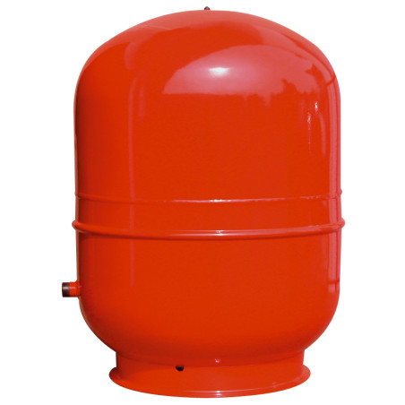 Vase d'expansion 1000L 6 bar à vessiesur Socle Rouge Prégonflé 1,5 bar